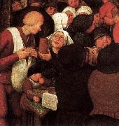 Pieter Bruegel the Elder Peasant Wedding painting